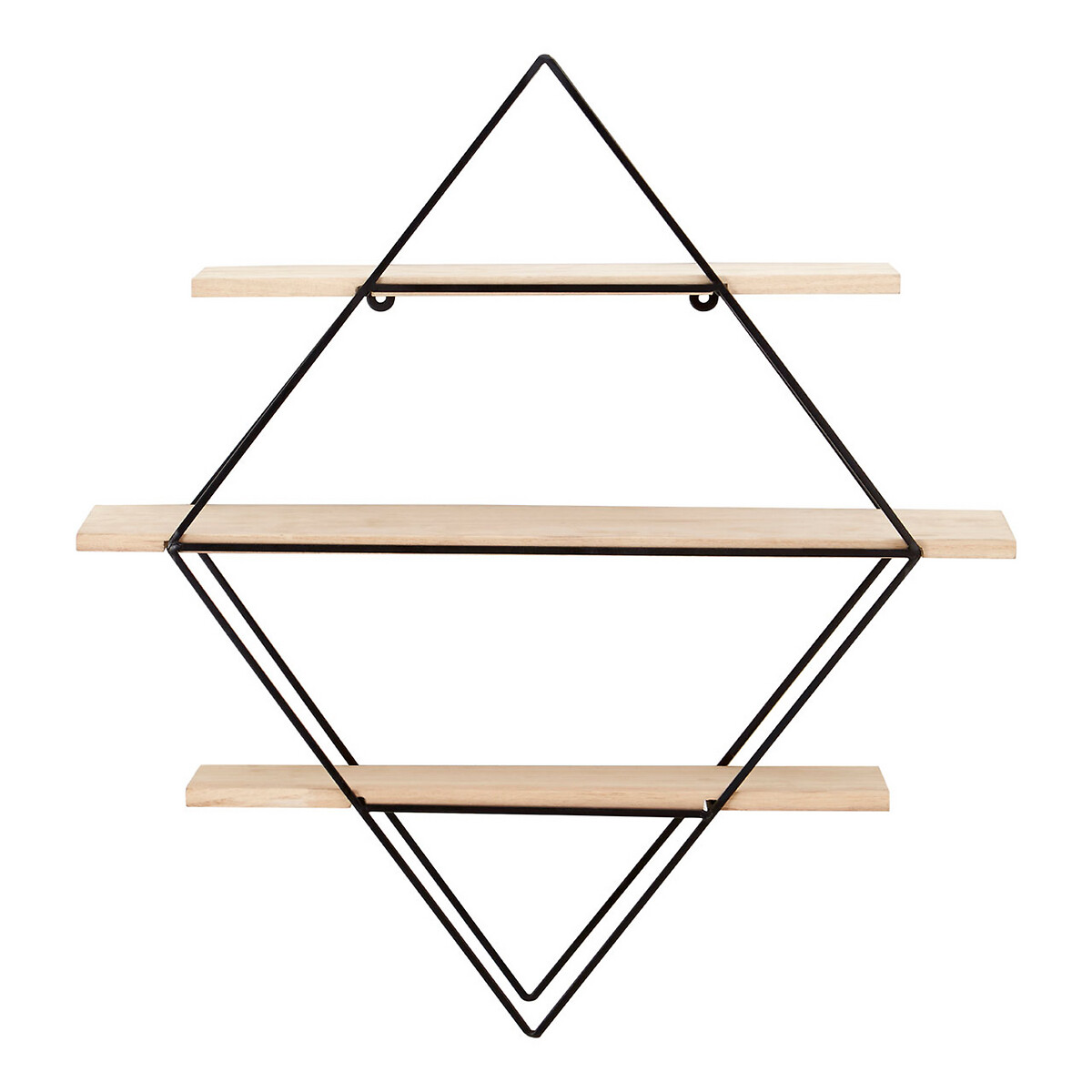 Wall Mounted Rhombus Shelves, SO'HOME
