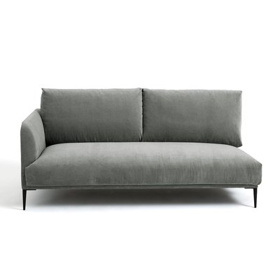 Sofa-Element Oscar, Samt Stonewashed, Design by E.Gallina AM.PM