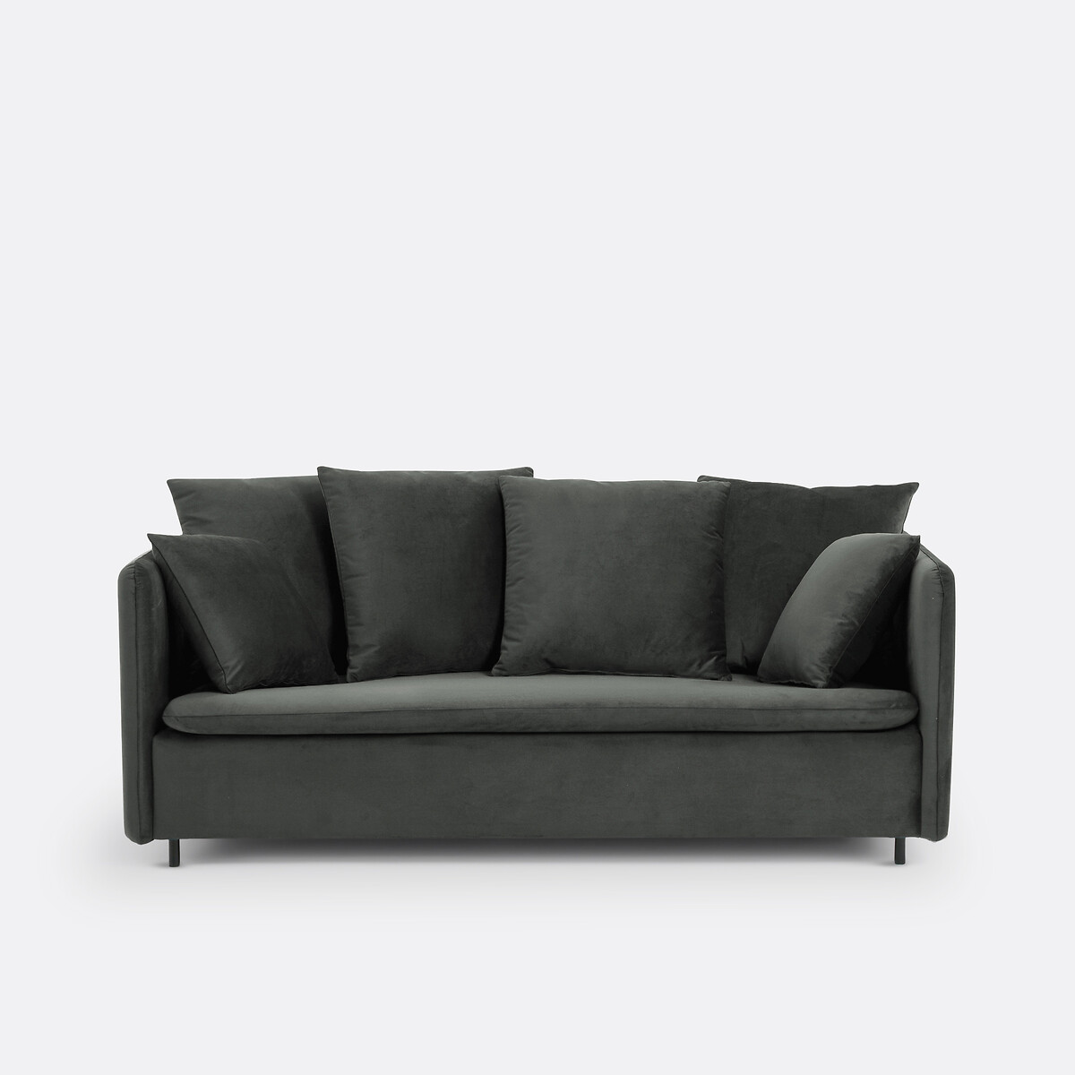 LA REDOUTE INTERIEURS Bank 3-zit, convertibel fluweel, Ivete