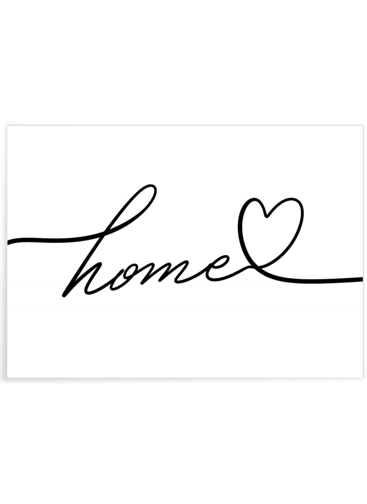 Affiche Line Art Home, L'AFFICHERIE