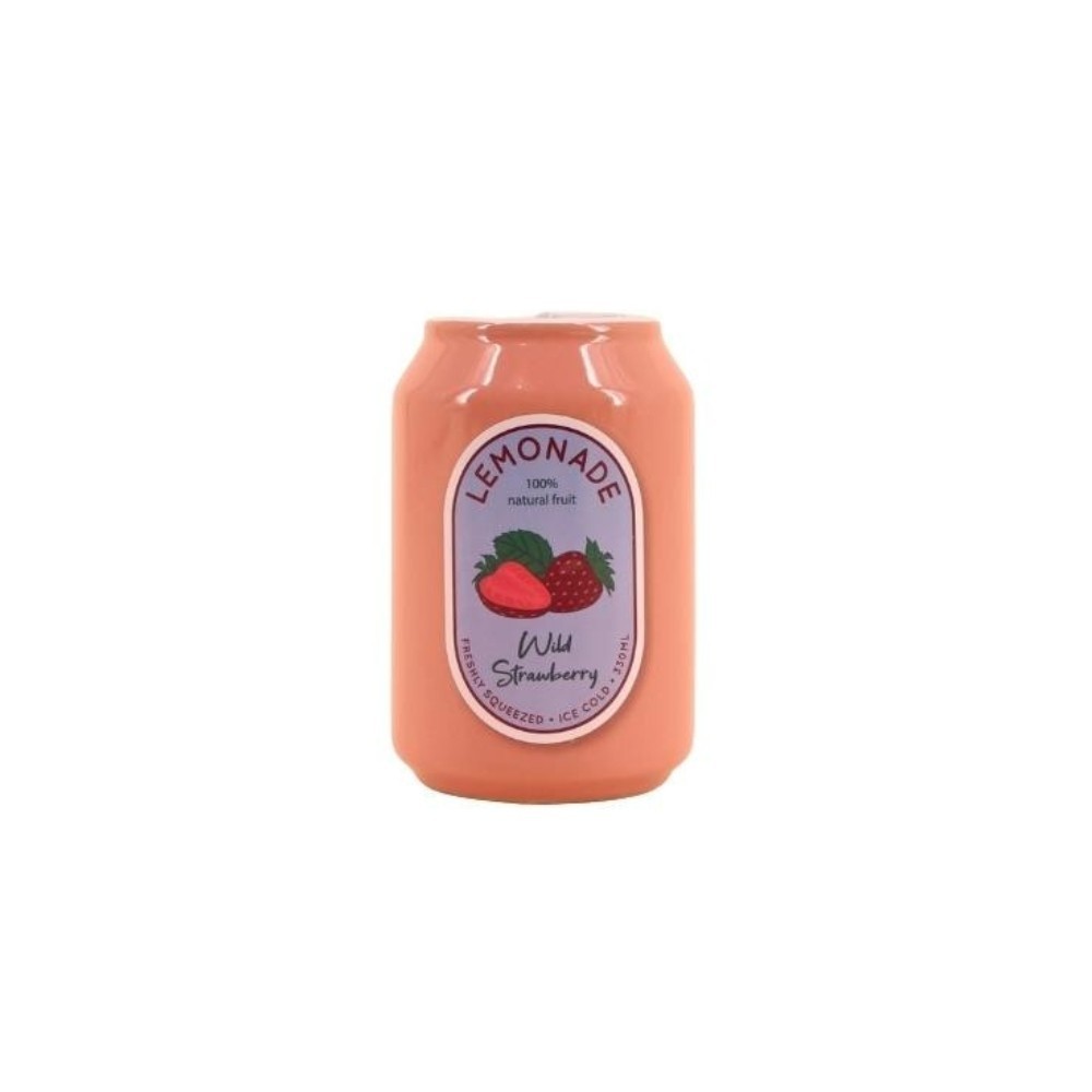Vase canette limonade, H11cm, KERSTEN