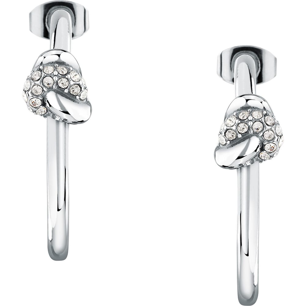Boucles d'oreilles en Cristal/crystal/steel et Cristal, MORELLATO