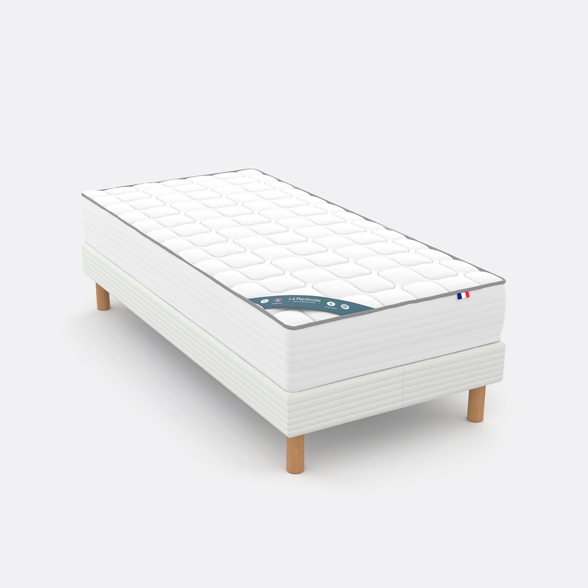 Matelas enfant 406 ressorts, soutien ferme, accueil moelleux, LA REDOUTE INTERIEURS