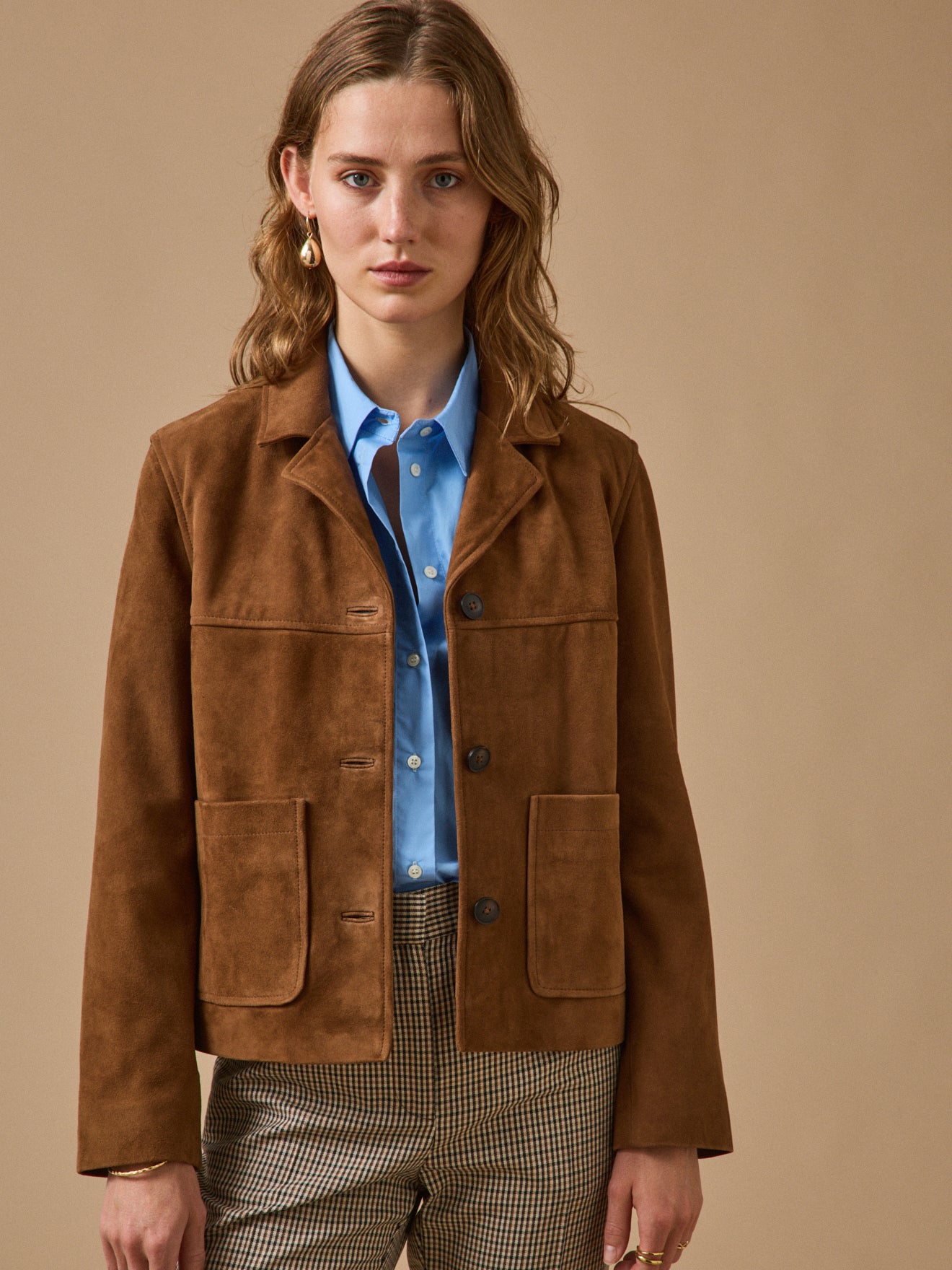 Veste cuir, CYRILLUS