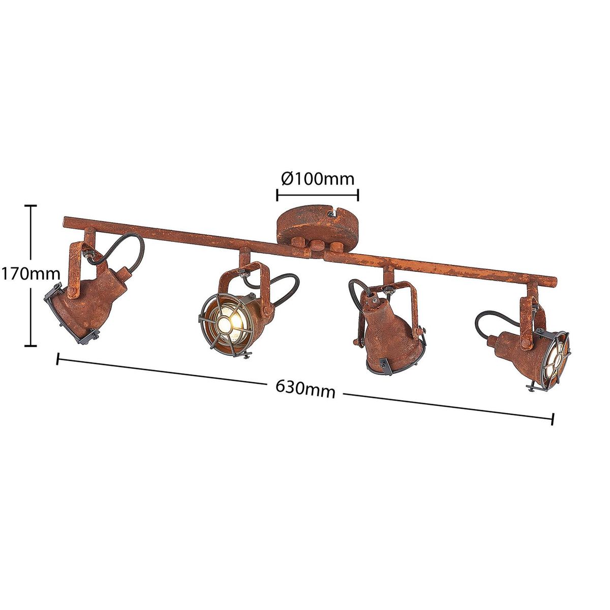 spot en metal industriel, scabra