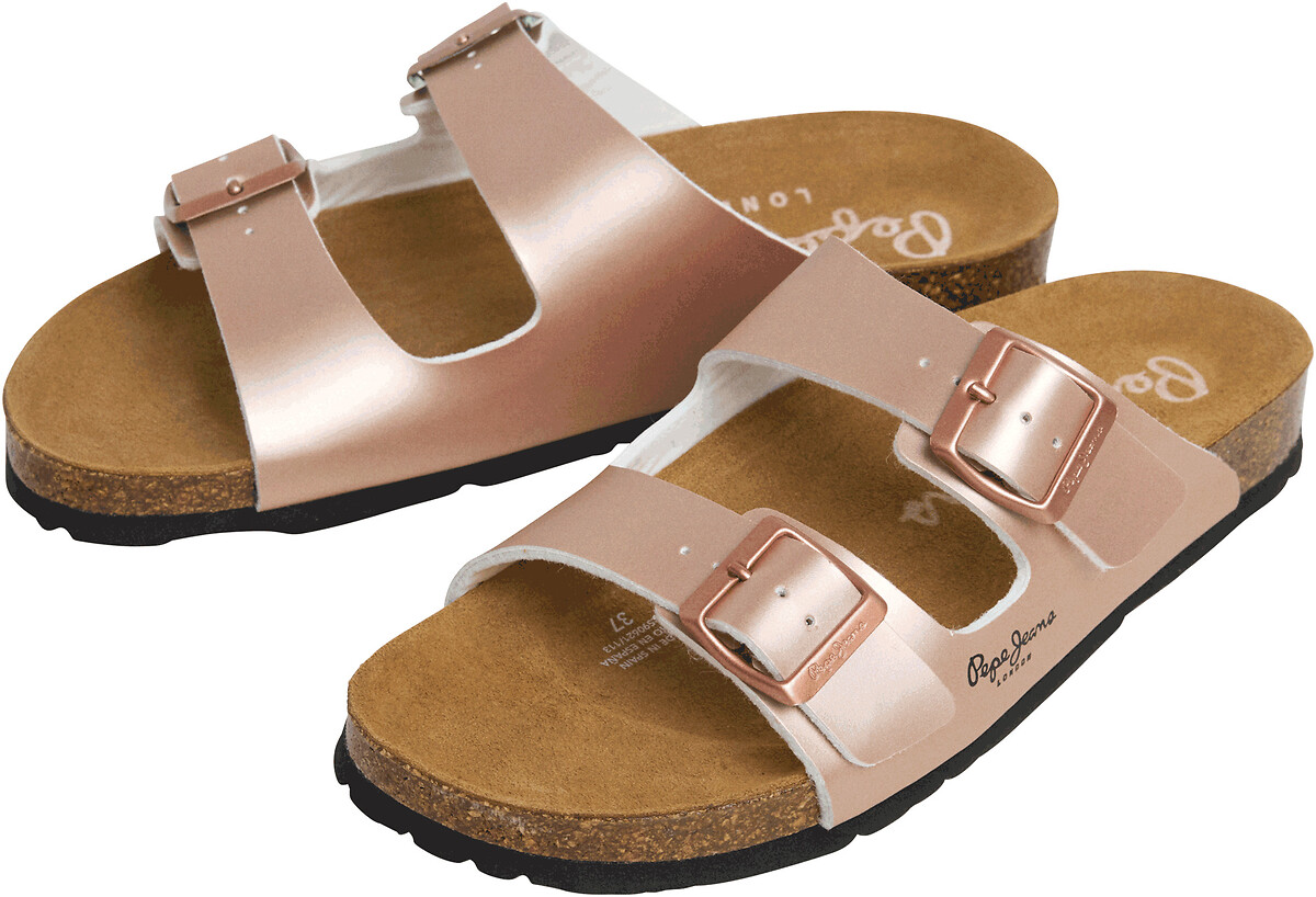 Pepe Jeans Mules correas dobles Oban Classic — foto 3