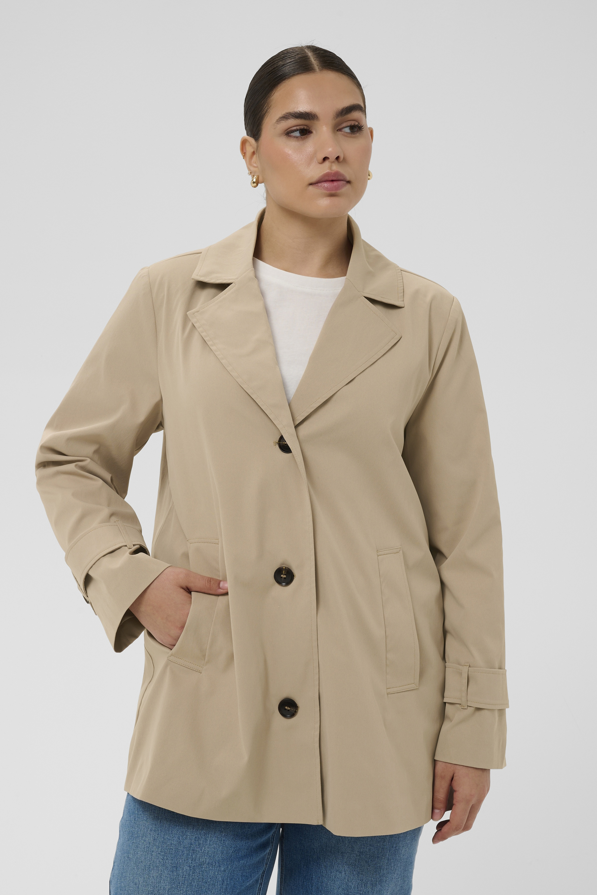 Manteau, KAFFE CURVE