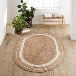 Ovalen tapijt in jute, Aftas LA REDOUTE INTERIEURS image