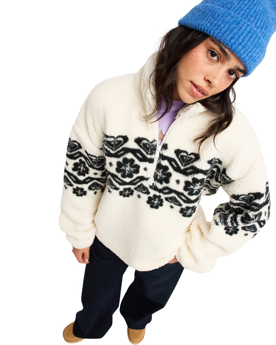 Polaire à demi-zip TREASURE SOUL., ROXY