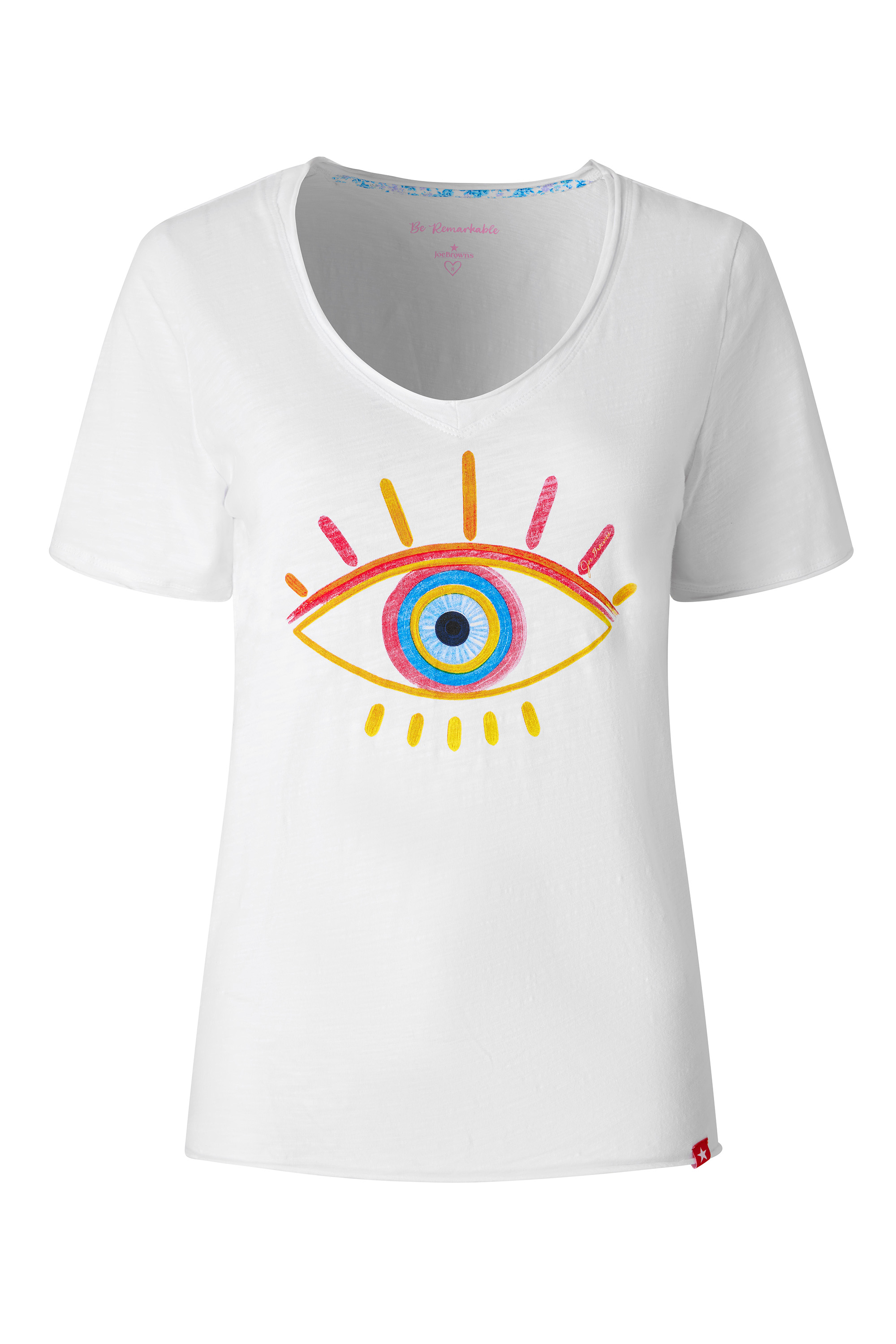T-shirt à motif œil, JOE BROWNS