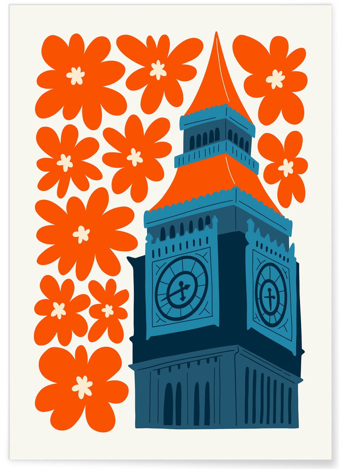 Affiche Londres Big Ben, L'AFFICHERIE