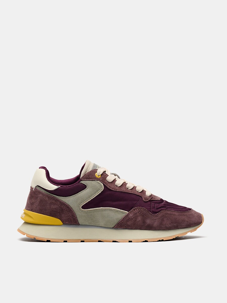 Scarpe da ginnastica in materiale misto CITY CHROMA AUBERGINE, HOFF