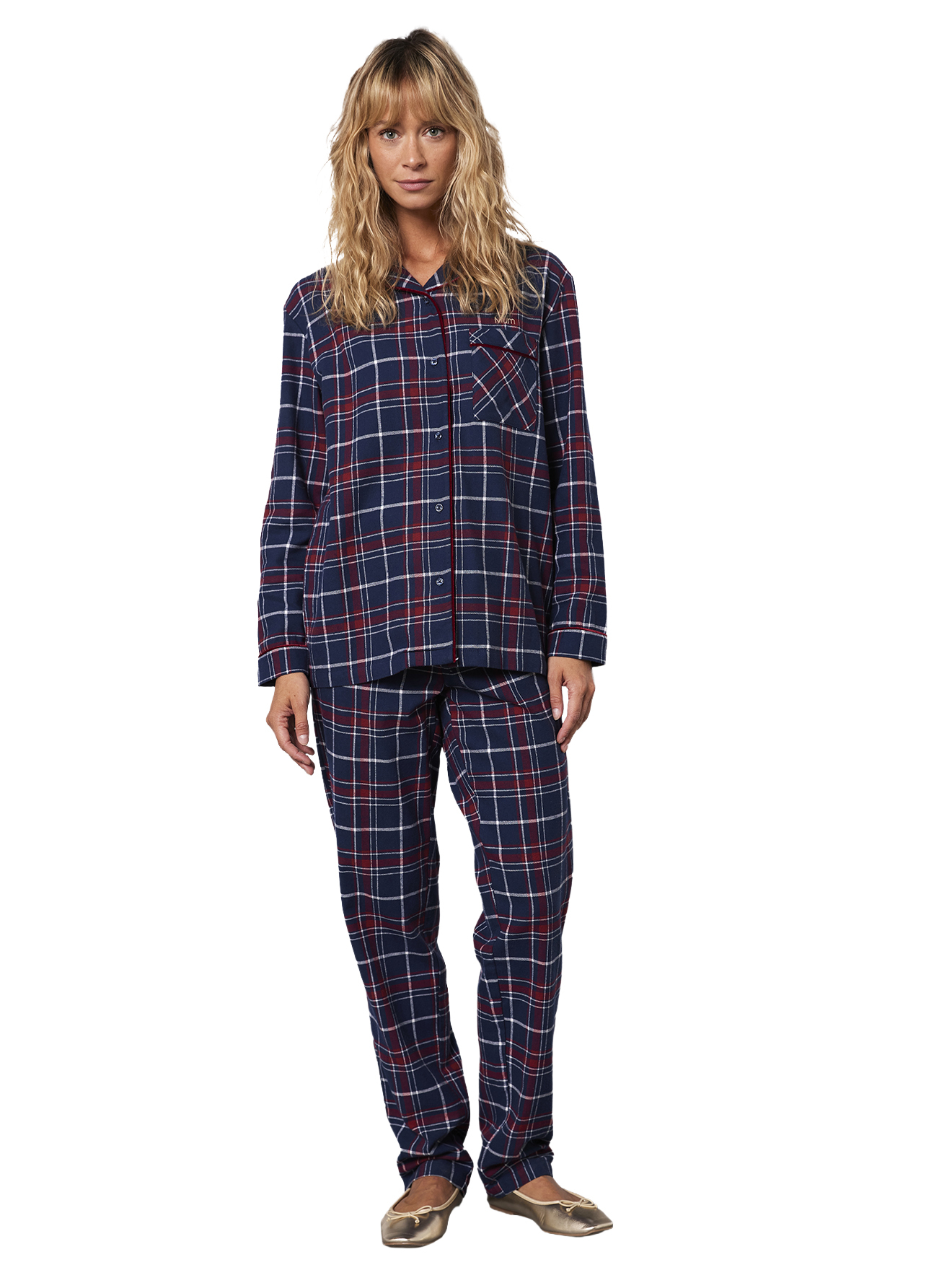 Pyjama flanelle noël capsule famille, ENVIE DE FRAISE