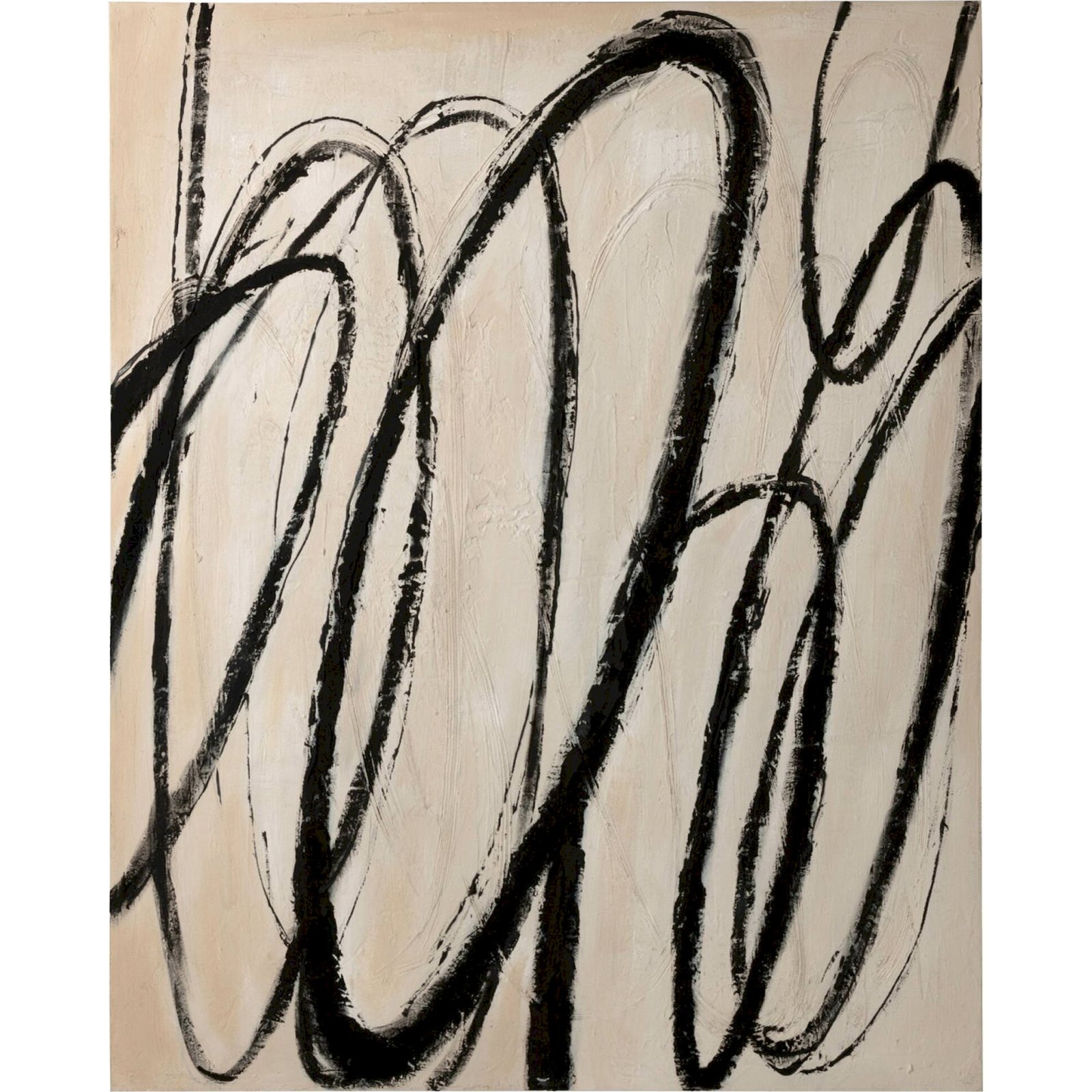 Tableau abstrait sur toile, RECOLLECTION