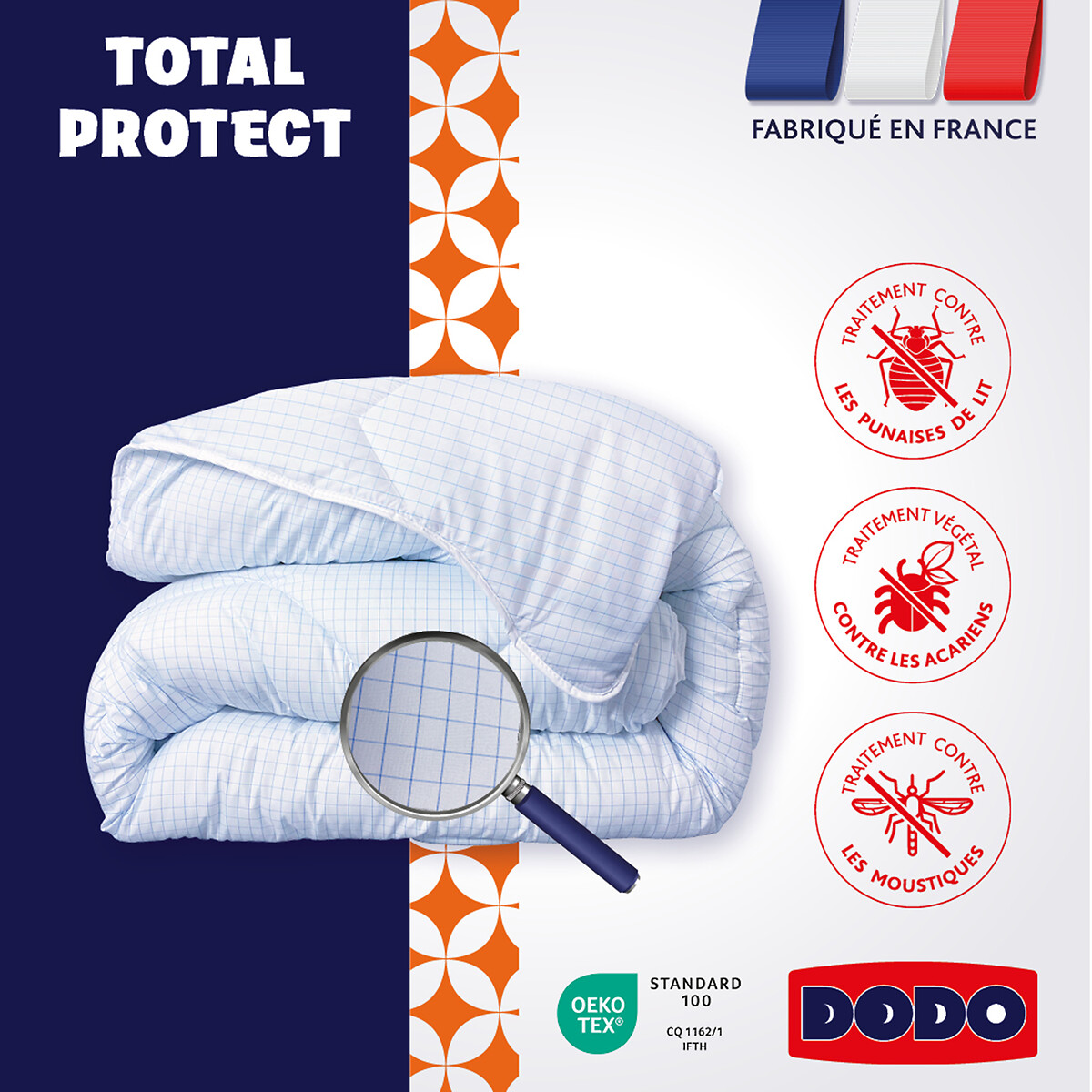 Dodo - Couette Protection Active Anti-acariens Végétal Tres Chaude
