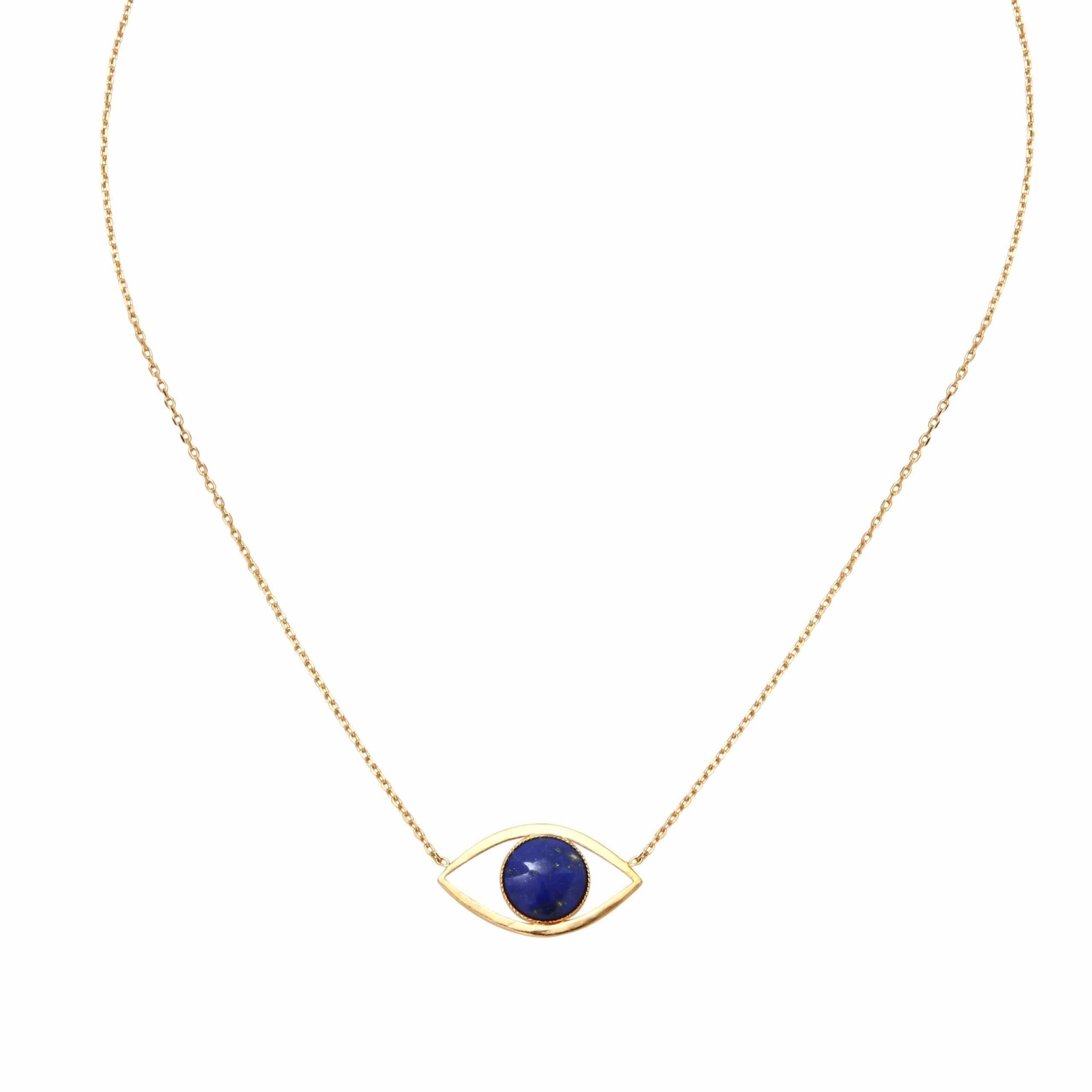 Collier eros grand modele lapis lazuli, CAROLINE NAJMAN