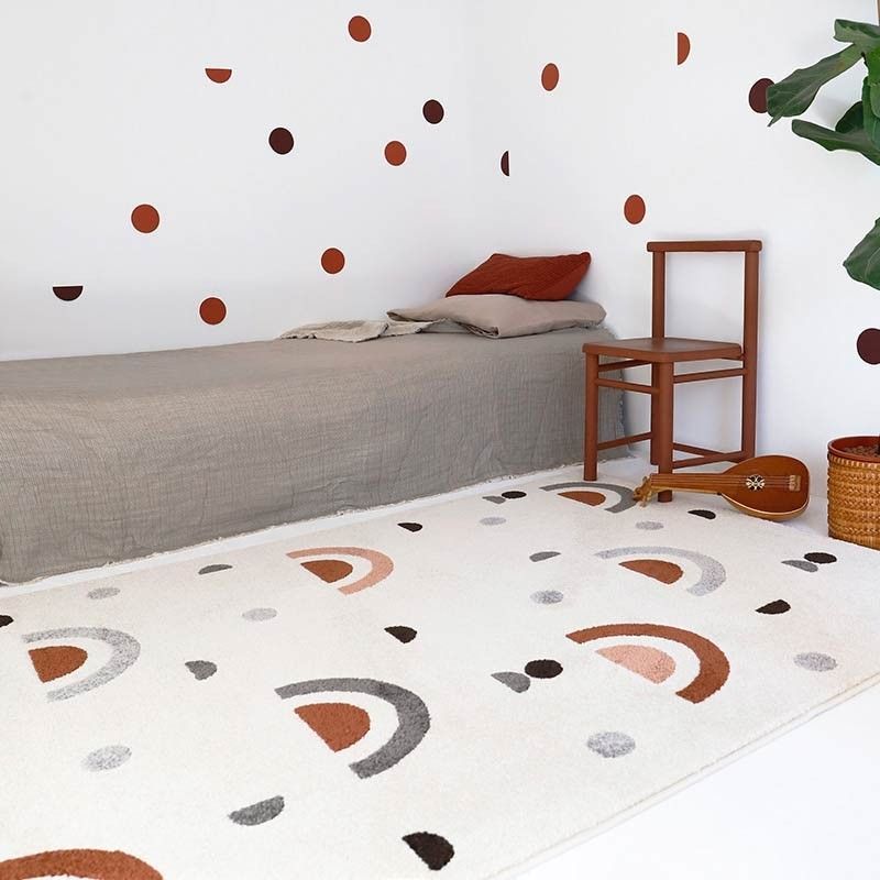 Tapis Enfant Arc En Ciel Sweet Mery Multicolore Nattiot La Redoute
