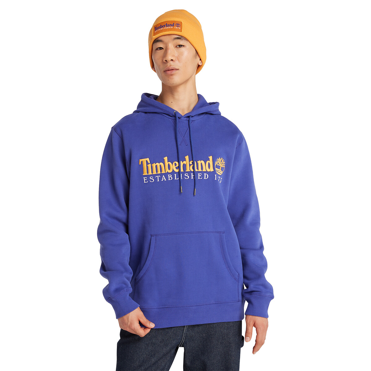 Image of 50th Anniversary Hoodie with Embroidered Logo in Cotton Mix