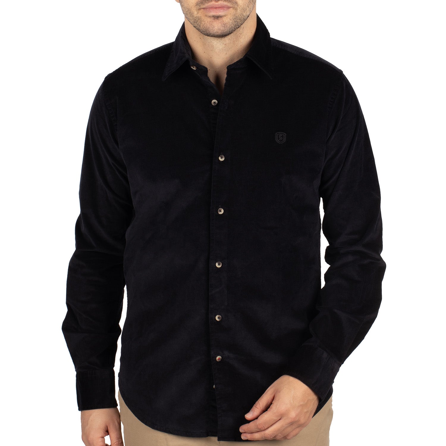 Chemise smooth velours, SHILTON