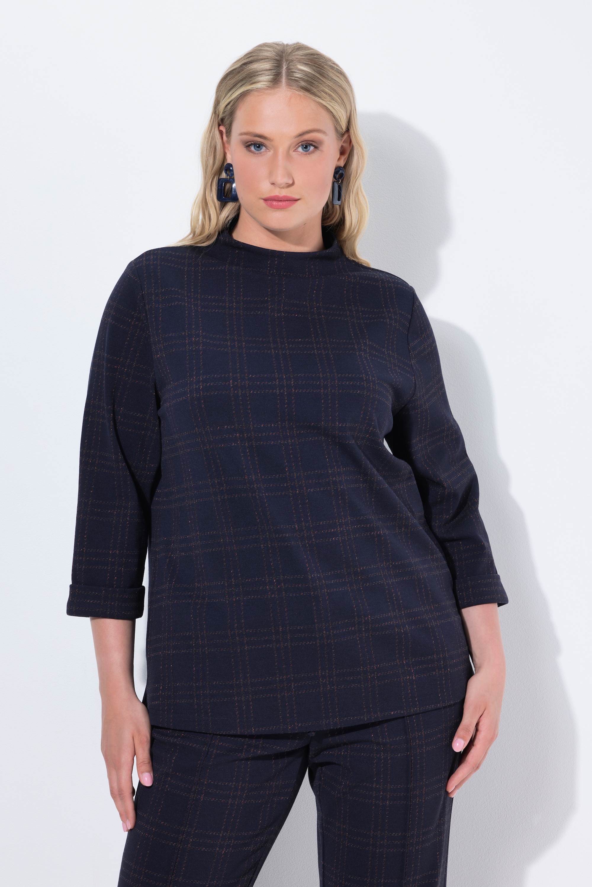 Sweat-shirt en jersey Point de Rome, ULLA POPKEN