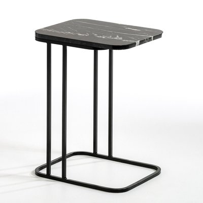 Trebor Metal & Marble Side Table by E.. Gallina AM.PM