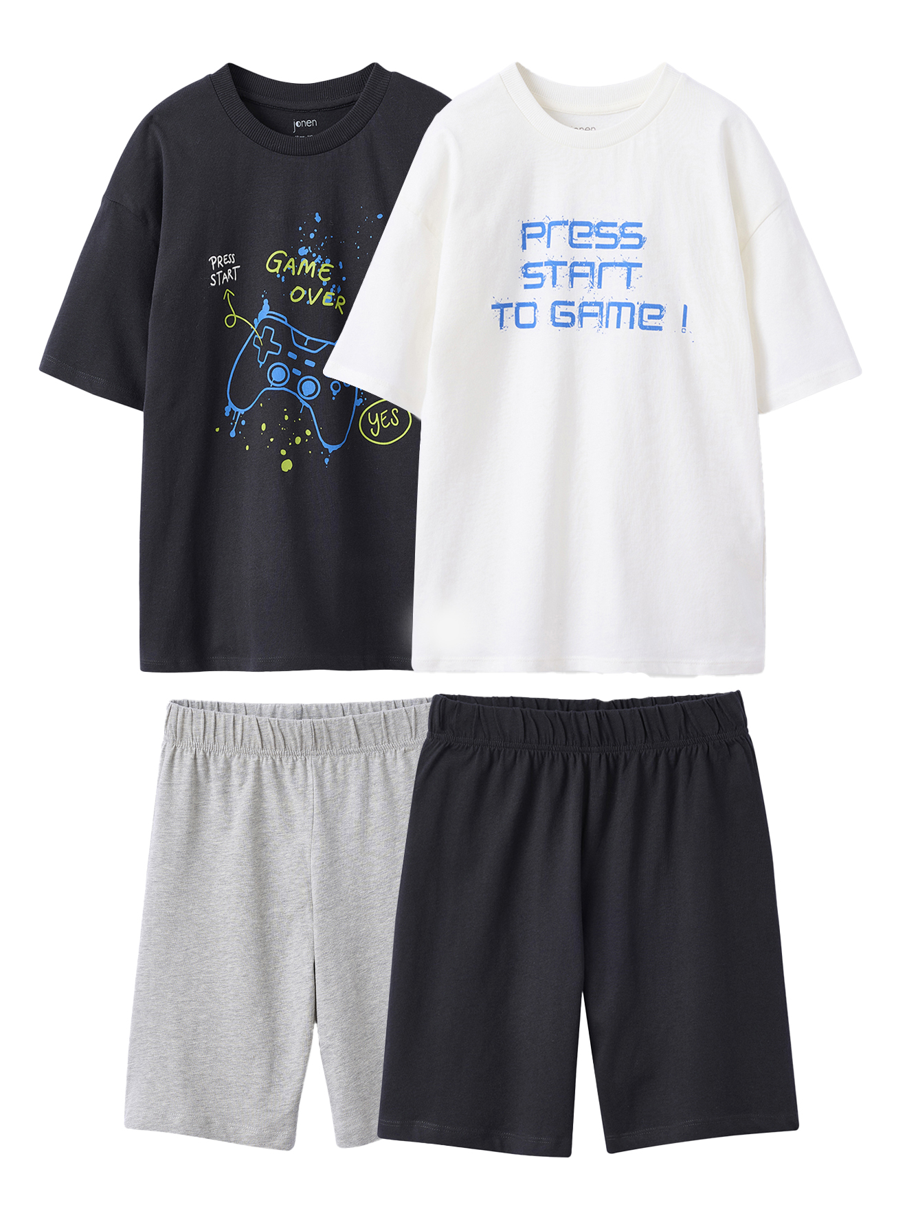 Lot de 2 pyjashorts Gamer, JONEN
