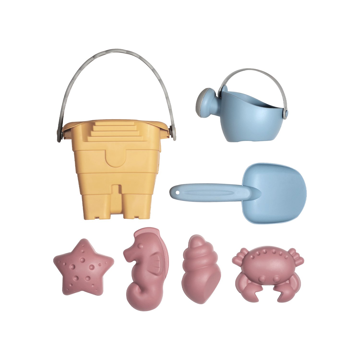 Kit de jouets de sable 6 pièces , Theo, KINDSGUT