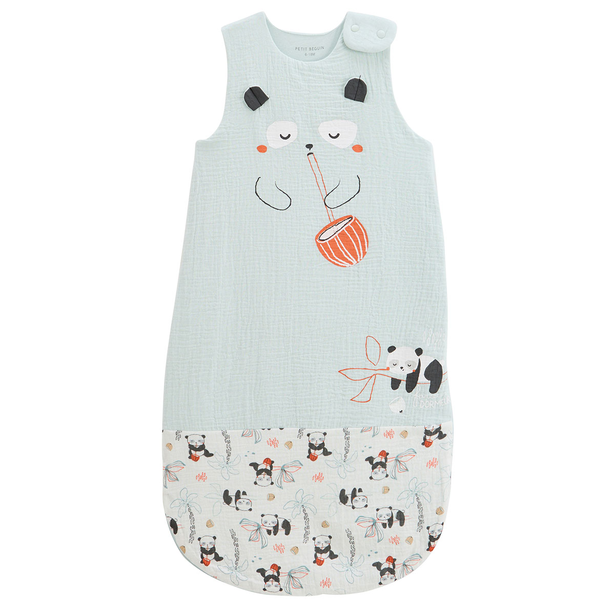 Gigoteuse d'été en gaze de coton Bento, PETIT BEGUIN