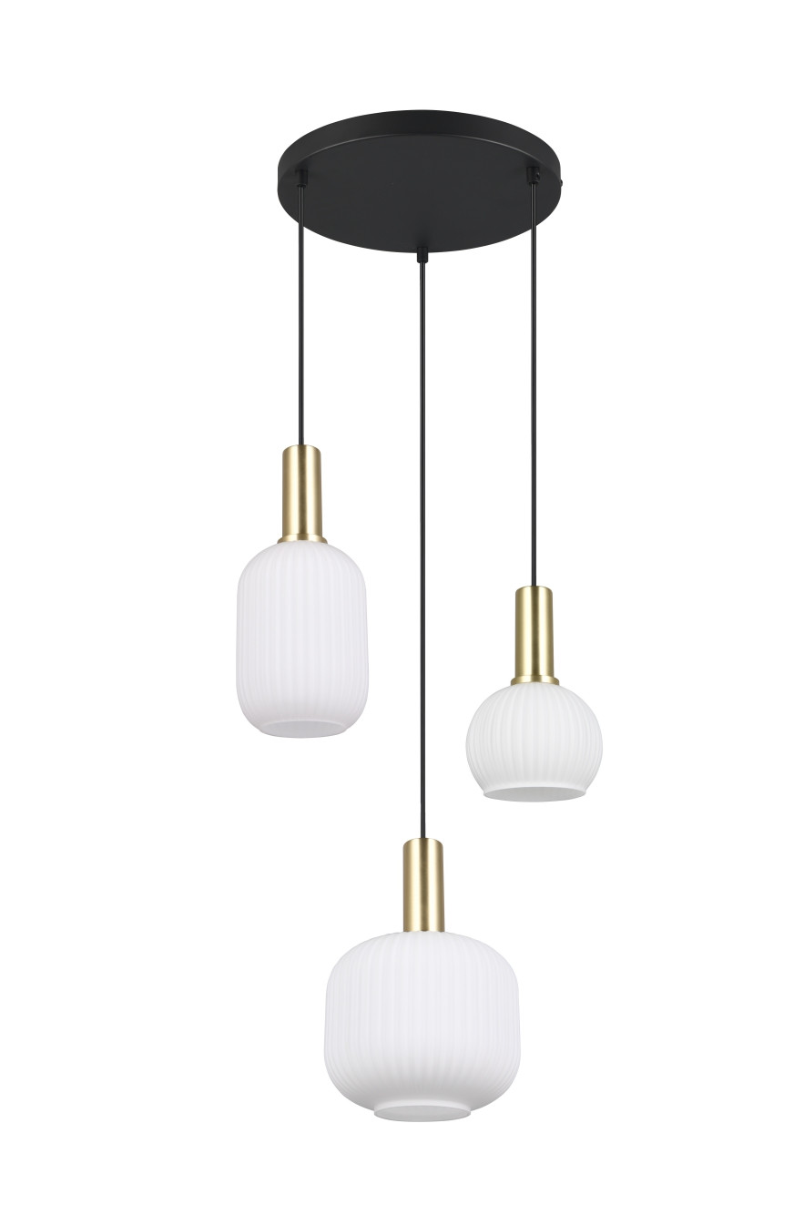 Suspension en verre design, D.30 , DIVA, TRIO