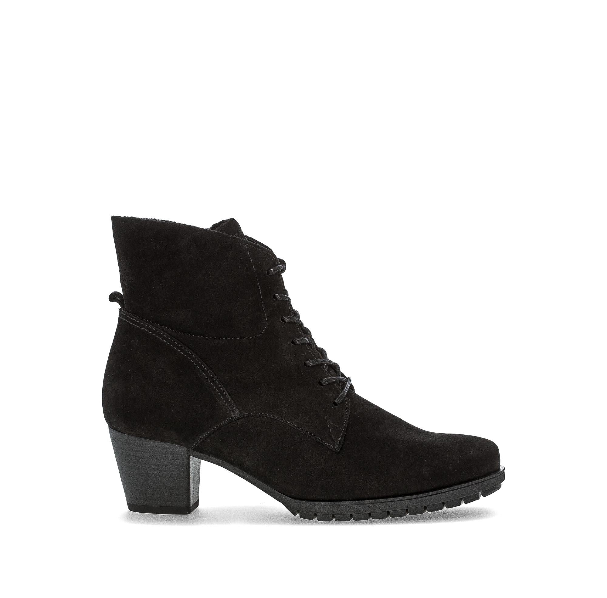 Bottines en cuir à talon décroché, GABOR
