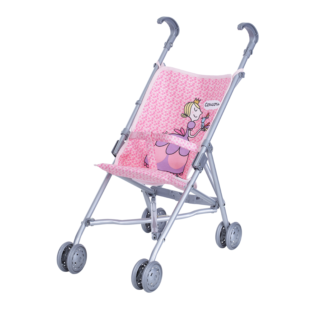 Poussette PRINCESSE ''J'AIME ME PROMENER'', PETIT JOUR