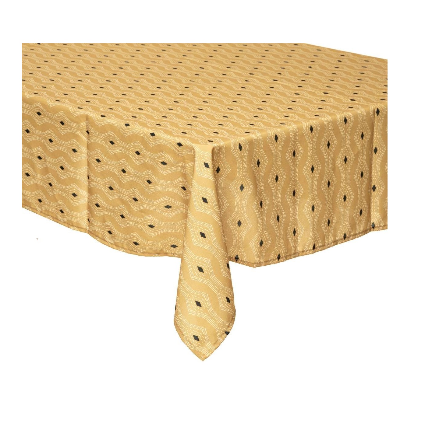 Nappe rectangulaire imprimée graphique, EDEN