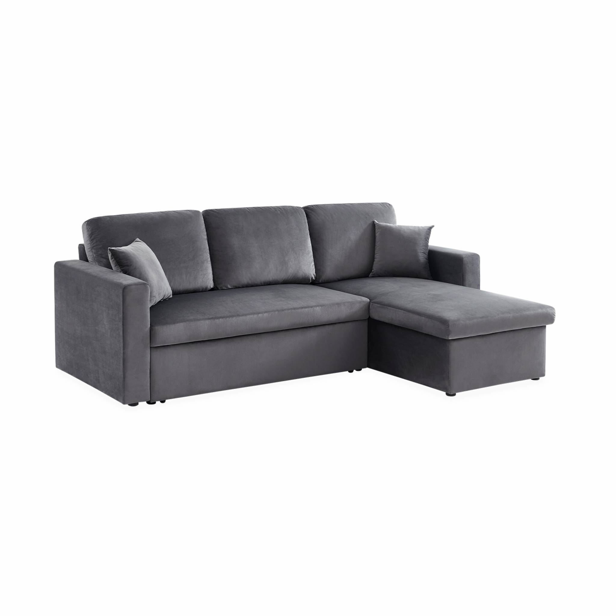 Canapé convertible réversible velours IDA VELOURS, SWEEEK