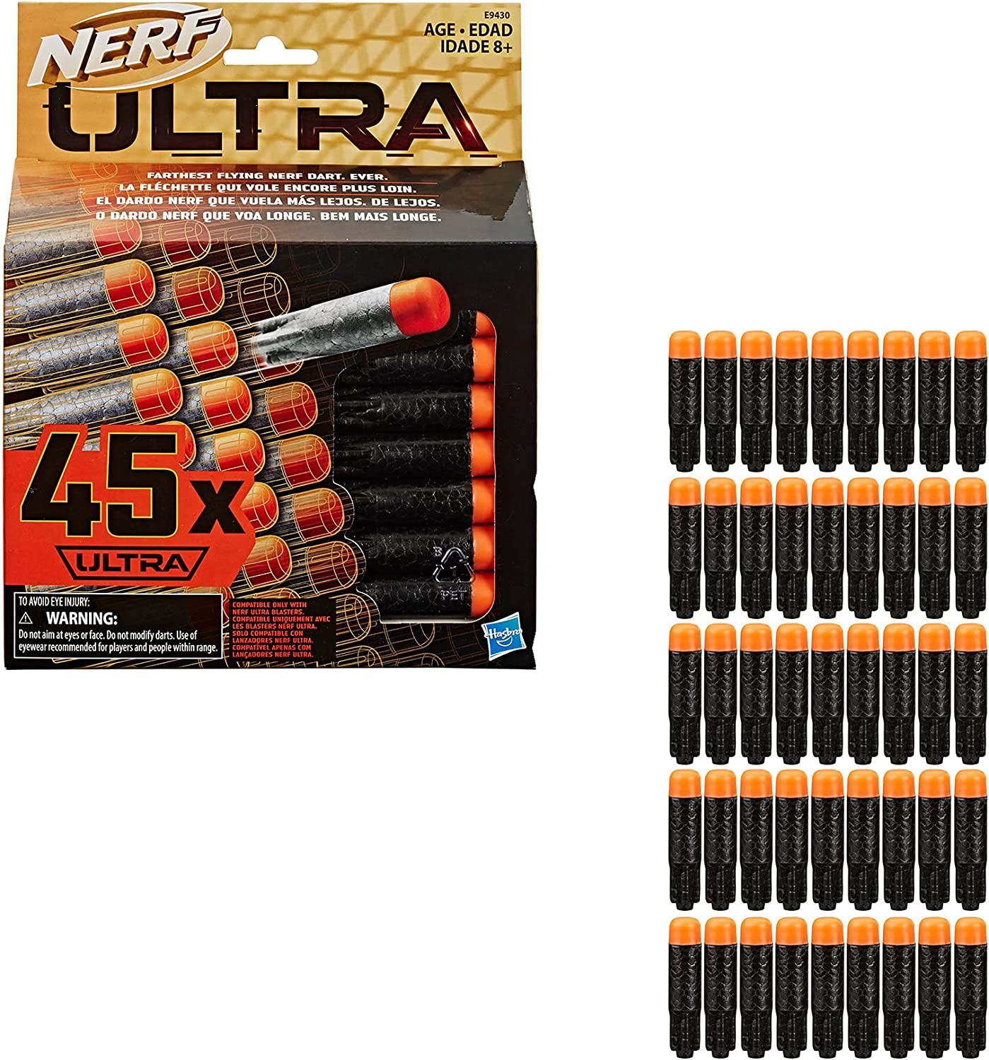 Recharge Nerf 45 Fléchettes Ultra, NERF