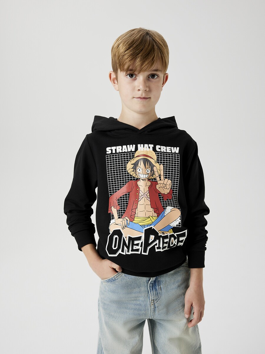 Hoodie met One Piece print