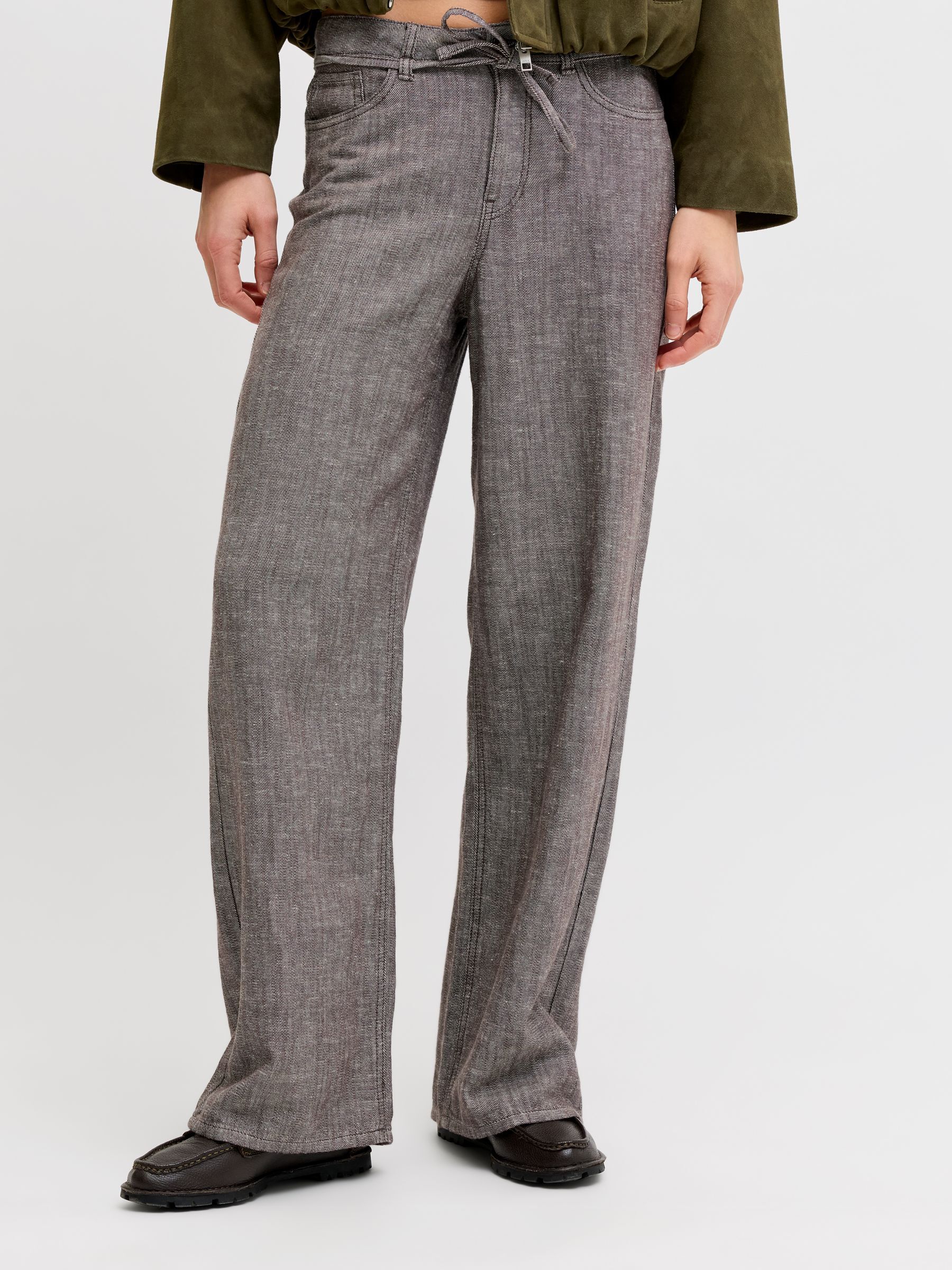 Pantalon À Jambe Large, JJXX