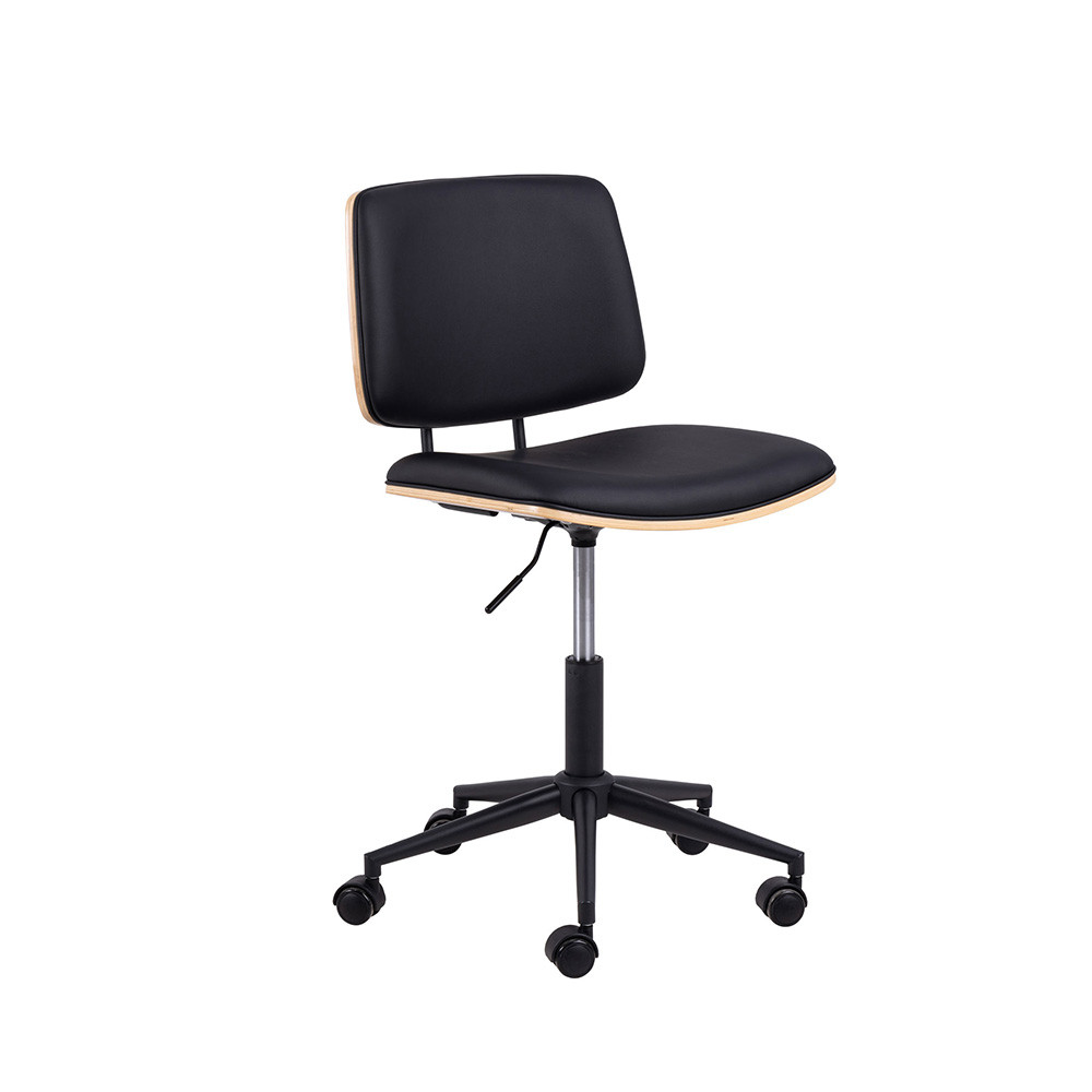 Chaise de bureau en simili- LYCOREA, DRAWER