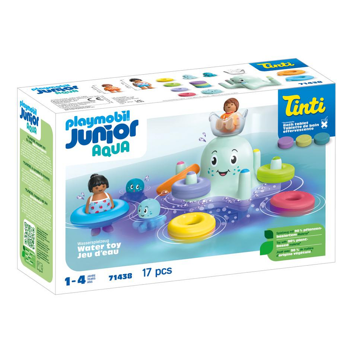 71438 Junior aqua and tinti : manege pieuvre, PLAYMOBIL