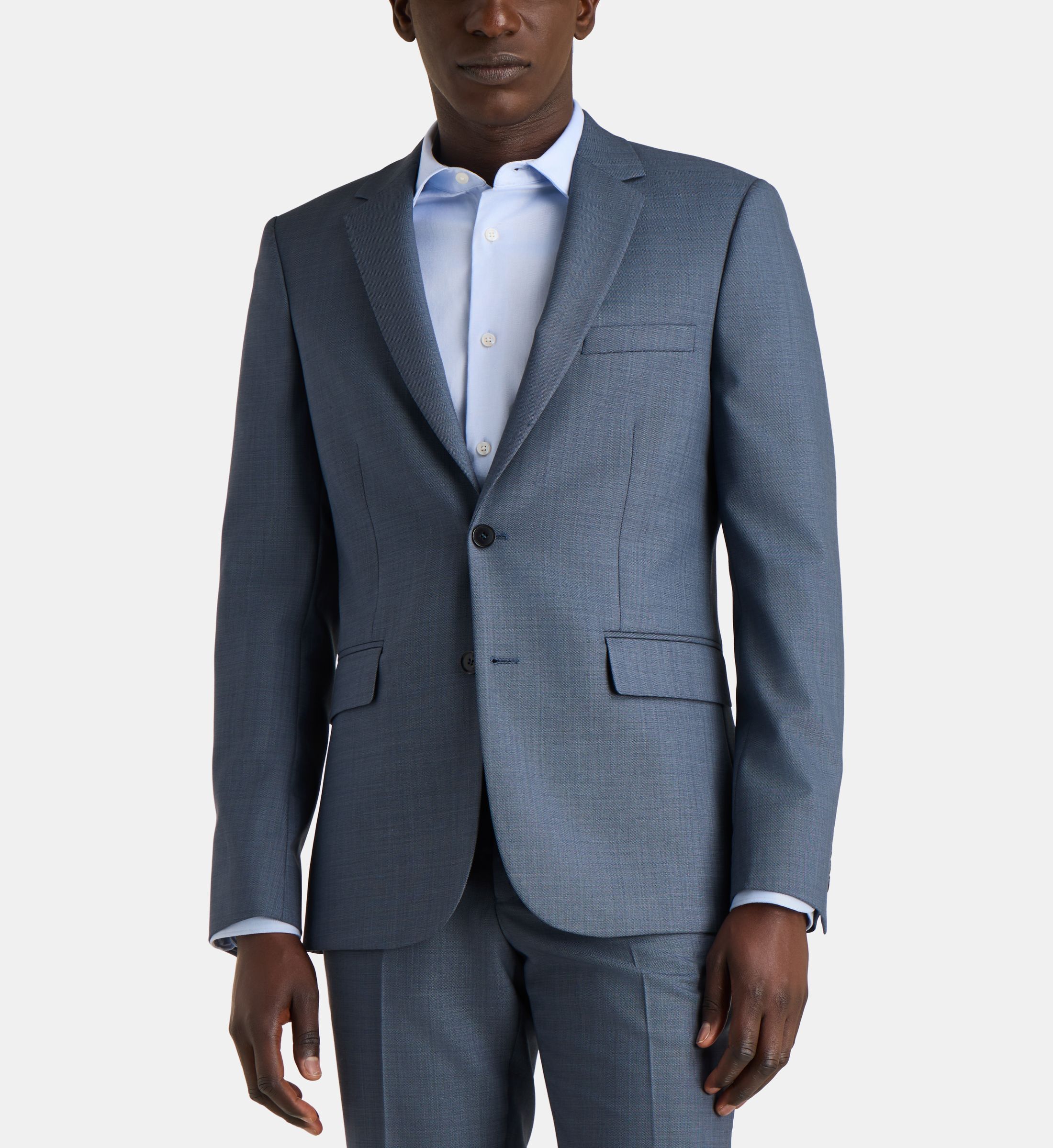 Veste de costume albino en laine, COMPTOIR GL