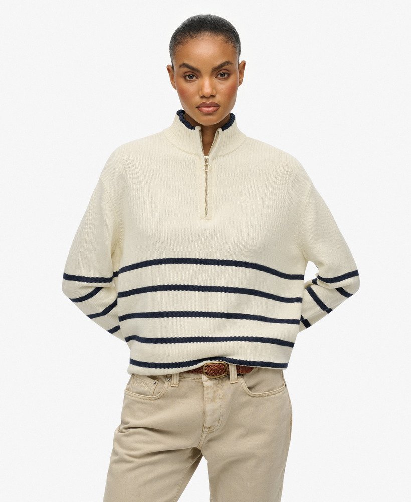 Pull en maille à col camionneur, SUPERDRY