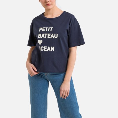 T-shirt le boxy en coton PETIT BATEAU