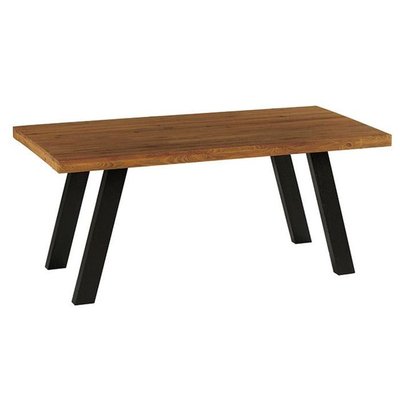 Table à manger en bois de pin massif brossé 180 cm GREENWICH PIER IMPORT