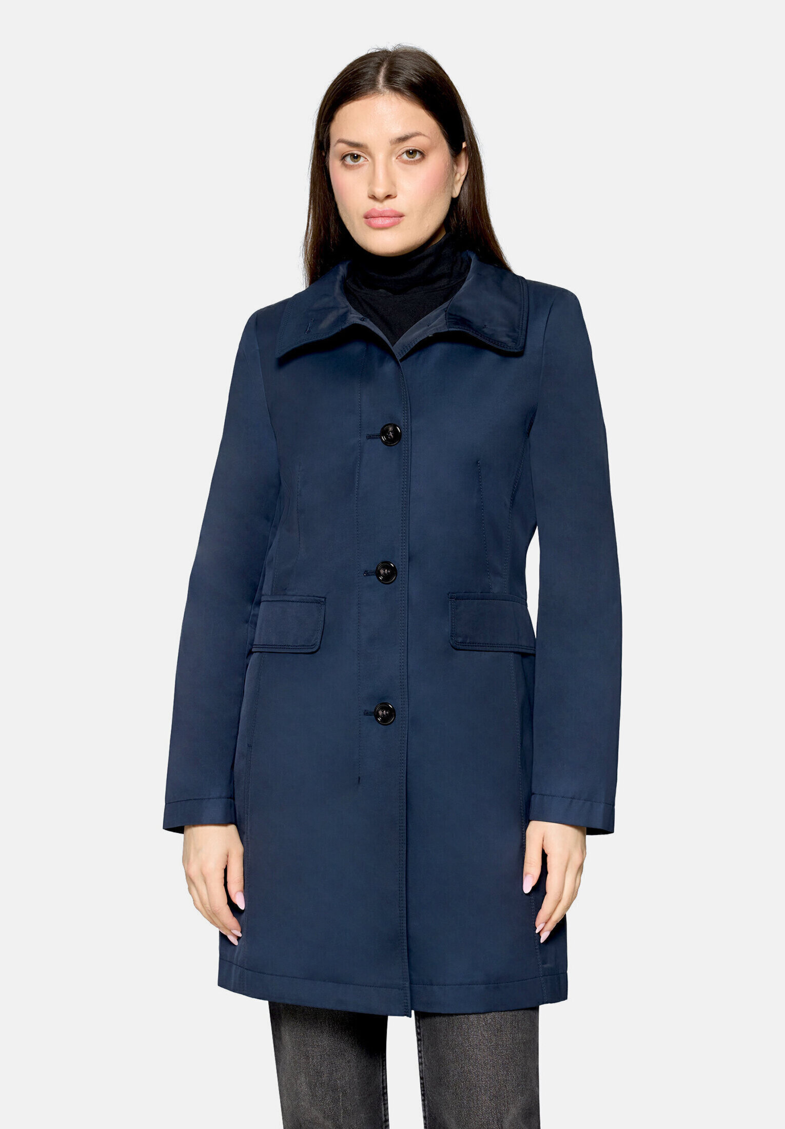 Manteau d'été à col droit, GIL BRET