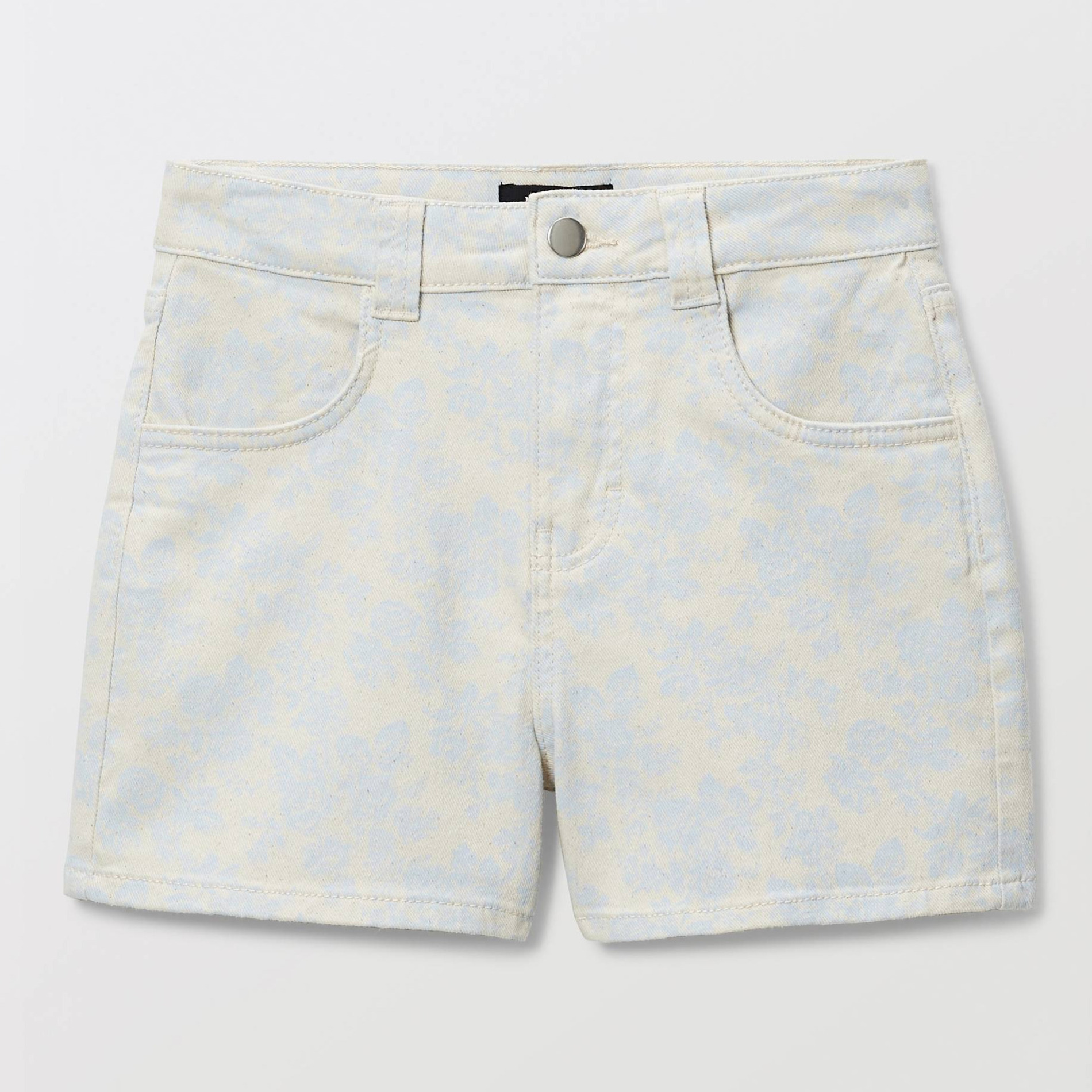 Short en twill imprimé, MONOPRIX