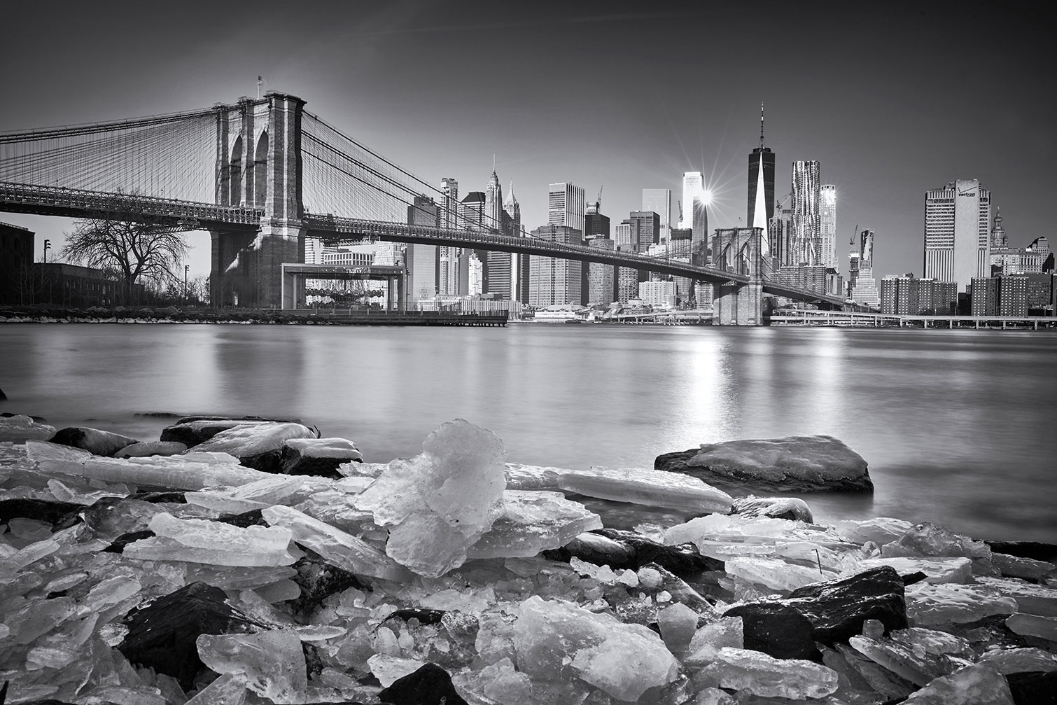 Tableau le pont et Manhattan, HEXOA