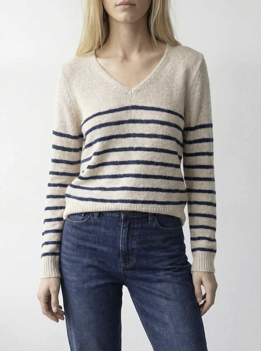 Pull a righe maniche lunghe, VILA