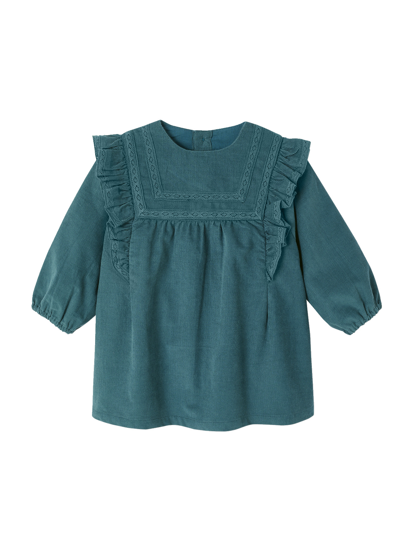 Robe bébé en velours côtelé, VERTBAUDET