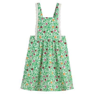 Floral Cotton Pinafore Dress FRANGIN FRANGINE X LA REDOUTE