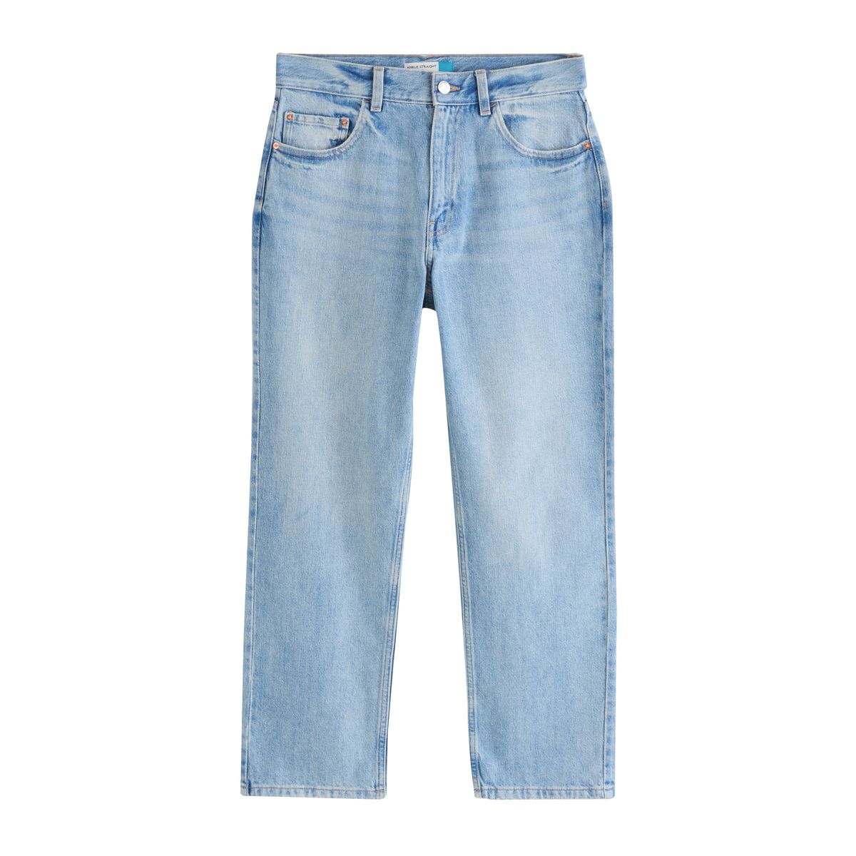 Jean droit authentique taille haute city, NEXT