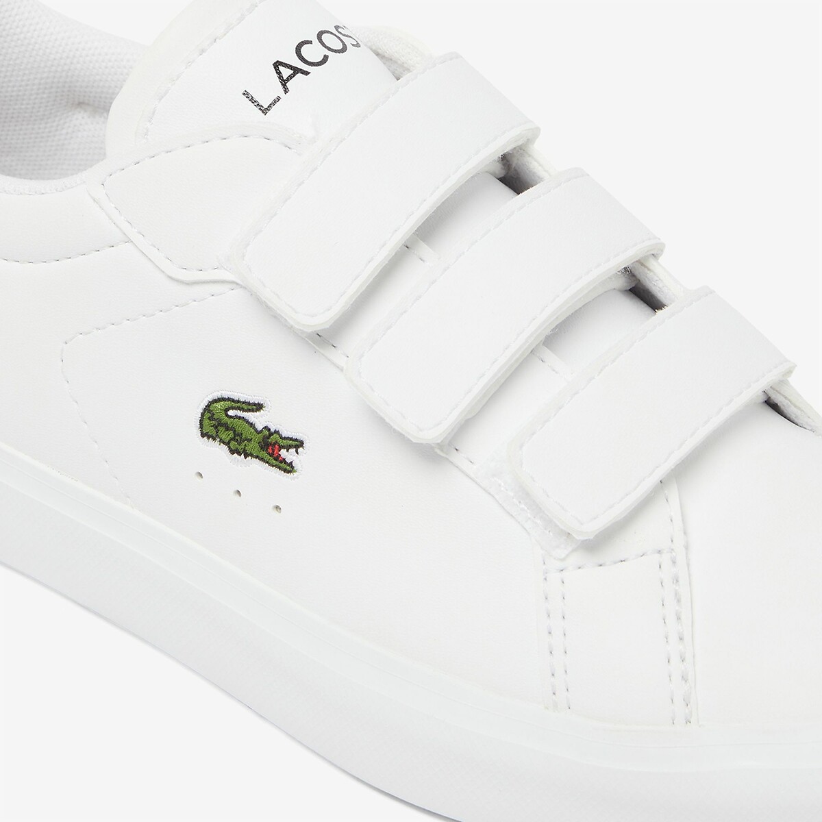Kids powercourt low top trainers with touch 'n' close fastening